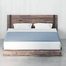 Talk about a great value! Brock Metal And Wood Platform Bed Frame Zinus