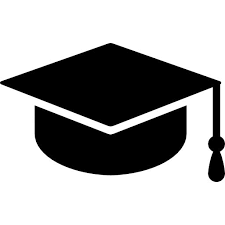Graduate Cap Free Vector Icons Designed By Freepik Free Icons Emoji Coloring Pages Icon Design