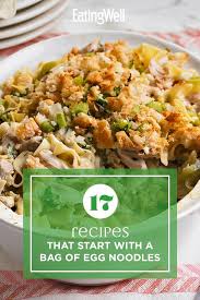 17 Recipes That Start With A Bag Of Egg Noodles In 2020 Healthy Casserole Recipes Recipes With Wide Egg Noodles Casserole Recipes