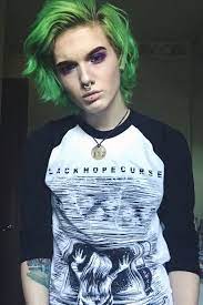 Spectredeflector Green Hair Men Short Green Hair Shot Hair Styles