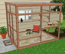 The cat enclosure can be easily built using some basic, household tools and spares from the garage. Catio Spaces Custom Diy Catios Cat Enclosures