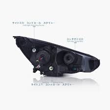 useka フォード フォーカス用ｄｒｌホワイト スタイル ヘッドライト ヘッドランプ 左右セット新品 15年 17年 led for ford focus 2015 2017 led head lights graphic card electronic products electronic components