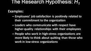How to write a research hypothesis examples. The Null Hypothesis And Research Hypothesis Youtube