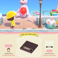 It Clown Pennywise Design On Acnh Animal Crossing Movie Animal Crossing Halloween Animals