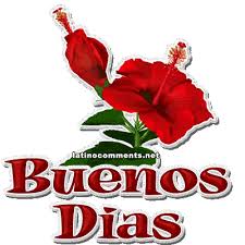 Share the best gifs now. Buenos Dias My Love With Flower Image