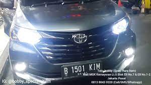 Apa saja kelebihan dari toyota avanza veloz sayangnya, head lamp yang digunakan memang masih berupa headlamp halogen biasa, belum menggunakan tipe lampu led. All New Avanza Upgrade Foglamp Led Toyota Crown 2018 New Concept Youtube