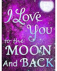 Amazon Com Diy 5d Diamond Painting By Numbers Kits Quotes Inspirational Word I Love You To The Moon And Bac In 2020 Diamond Painting Diamond Art 5d Diamond Painting