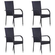 Black rattan garden chairs ukfcu. Wicker Rattan Garden Dining Chairs You Ll Love Wayfair Co Uk