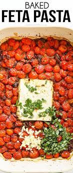 Baked Feta Pasta Tiktok Inspired In 2021 Feta Pasta Pasta Dishes Feta
