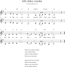 Alle jahre wieder zählt zu den bekanntesten weihnachtslieder deutsch. Trumpet Alle Jahre G