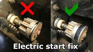 Normally i would go watch the video to make sure i remember what i am telling people to do but frmo where i am, i can't do that so take what i say with a grain of salt. Snowblower Electric Start Repair Spins But Won T Start Youtube