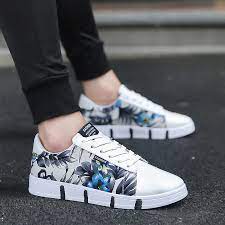 In adidas shoes, your feet can move freely while being perfectly protected. Buy Men Floral Print Canvas Shoes Casual Board Shoes Breathable Sports Shoes At Affordable Prices Free Shipping Real Reviews With Photos Joom