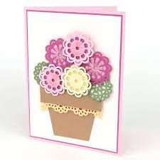 This is a circle card made using the exclusive stampin' up circles collection framelits and the circle card thinlet for the sizzix big shot. Martha Stewart Medallion Punch Idea Card Patterns Punch Cards Simple Cards