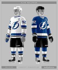 Louis hockey jersey medium made usa. Tampa Bay Lightning Concepts Icethetics Co