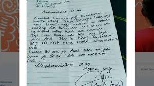Contoh surat izin tidak masuk kerja karena sakit tulis tangan sendiri by mang aip 8:03 am post a comment bagi para pekerja sesekali pasti ada hambatan sehingga membuat absen untuk bekerja. Ini Surat Izin Sakit Atau Surat Cinta Anda Nilai Sendiri