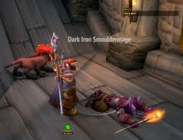 The alliance are a bit ahead of the horde in . Literally My First Quest As A Dark Iron Dwarf Was To Slaughter My Own People Wow