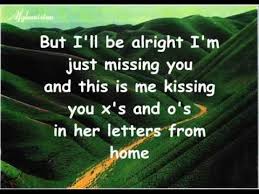 Letters From Home John Michael Montgomery With Lyrics You Need To Learn The Computer Or My Radio Is My Letters From In 2020 Letters From Home Lyrics Home Lyrics