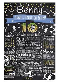 Meilensteintafel 10 Geburtstag Junge Fussball Geschenk Geburtstagstafel In 2020 Geburtstag Junge Geburtstag Teenager Geburtstagsparty