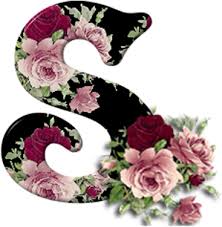 Find the perfect s alphabet black & white image. Clip Art Black And White Download Letter S With Flowers S Alphabet In Flowers Full Size Png Download Seekpng