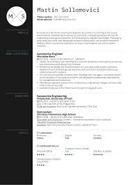Enter your personal details and begin filling out your resume content. Automotive Engineer Resume Template Kickresume
