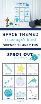 Space Scavenger Hunt Space Games For Kids Scavenger Hunt For Kids Space Activities For Kids