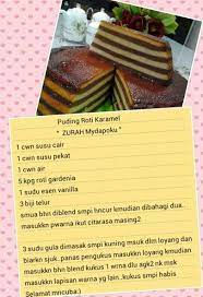 Kali ini coba membuat puding di jepang, puding custard yang dikukus disebut mushi pudding. Puding Roti Karamel Malaysian Dessert Pudding Desserts Recipes