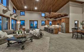 A grounded yet contemporary interior. Is The Barndominium The Future Of Residential Construction
