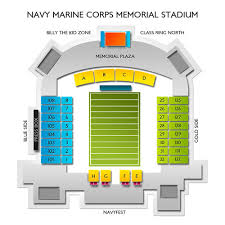 Navy Marine Corps Memorial Stadium 2019 Seating Chart