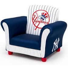 Mlb New York Yankees Delta Children Kids Upholstered Chair Upholstered Kids Chair Upholstered Chairs Retro Office Chair
