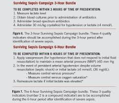 The severe sepsis bundles have been revised in conjunction with the updated 2012 international guidelines for management of severe sepsis and septic shock. The Surviving Sepsis Campaign 2014 An Update On The Management And Performance Improvement For Adults In Severe Sepsis Consultant360