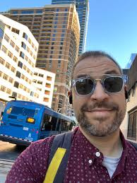 Today my #commute was CapMetro bus + BikeShare (to avoid a long walk across  downtown). I'm not sure which I love more: the view crossing Lady Bird Lake  or seeing Terri's bright