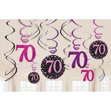 Hangdecoratie 70 Jaar Stijlvol Alles Voor Een 70 Jaar Verjaardag Feestartikelen Nl