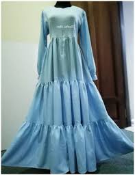 Rok klok/ rok kembang, yaitu rok yang bagian bawahnya lebar. Pola Jiplak Gamis Susun 3 Shopee Indonesia