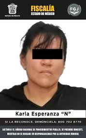 Detenida. Agentes de la #FiscalíaEdoméx detuvieron a Karla Esperanza “N” de  46 años, investigada por los delitos de lesiones y robo simple en grado de  tentativa, por hechos registrados el pasado 27