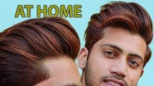2) the red for black hair. Highlight Men Hairs At Home In Just 70 Rs Hair Highlighting 2019 Youtube