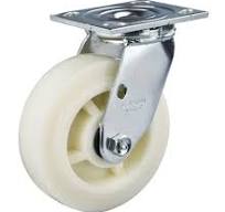 8 Inches Heavy Duty Rotating Nylon Wheel Castor with Nylon Total Lock