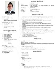 No need to use a cv builder: Loeliger Francois Scientific Cv English