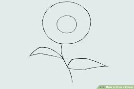9 Ways To Draw A Flower Wikihow How to draw scenery of flower garden step by step (very easy).