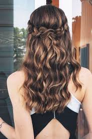 Just keep in mind that it will look more beautiful if your hair is long. Hair Haare Simple Prom Hair Hair Styles Homecoming Hairstyles