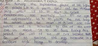 What Is Menstruation Explain Brainly In