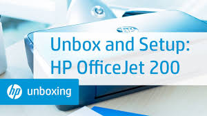 Depending on mobile device, an app or driver may also be required. Hp Officejet 200 Mobile Printer Series Setup Hp Support