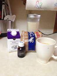Irish cream coffee mud pie #sundaysupper the crumby kitchen. 1 4c Brown Sugar 1tbsp Vanilla Extract 2 Cups Of Half And Half I Used Heavy Whipping Cre Vanilla Coffee Creamer Homemade Coffee Creamer Coffee Creamer Recipe