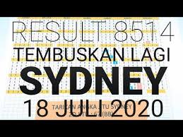 Tarikan Angka Paito Jitu Sydney 18 Juli 2020 Jaminan Masuk Youtube