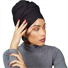 How to tell if your hair is shedding too much? Homelix Solid Color Turbans Jersey Knit Head Wrap Stretch Long Hair Scarf Tie Black Walmart Canada