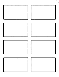 Standard White Matte 3 5 X 2 Business Card Size Labels Business Card Size Blank Business Cards Custom Printed Labels