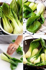 Separate the bok choy, but leave the center leaf bulb intact. How To Cook Bok Choy Jessica Gavin