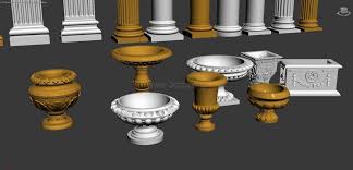 3d Decorative Columns Neoclassical Model 179 Free Download Decorative Plaster Neoclassical Decor