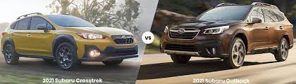 Consumer reports rated the 2021 subaru forester. Subaru Crosstrek Vs Subaru Outback Subaru Suv Comparison