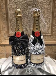 Bride And Groom Custom Liquor Bottles Present For Bride And Etsy In 2020 Wedding Gifts For Bride And Groom Decorated Liquor Bottles Diy Alcohol Gifts