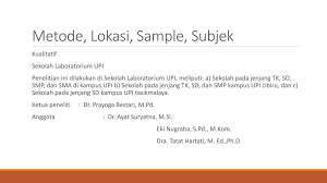 Smp negeri 2 sulang 2. Model Manajemen Di Sekolah Laboratorium Upi Ppt Download